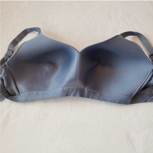 CACIQUE Set of 2 Comfort Bliss Lightly Lined No-Wire Bra 44G Brown Blue - Picture 11 of 14